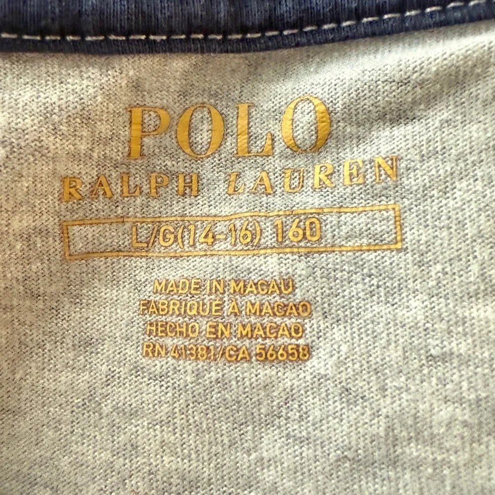 Polo Boys Bear Graphic Tee -14/16